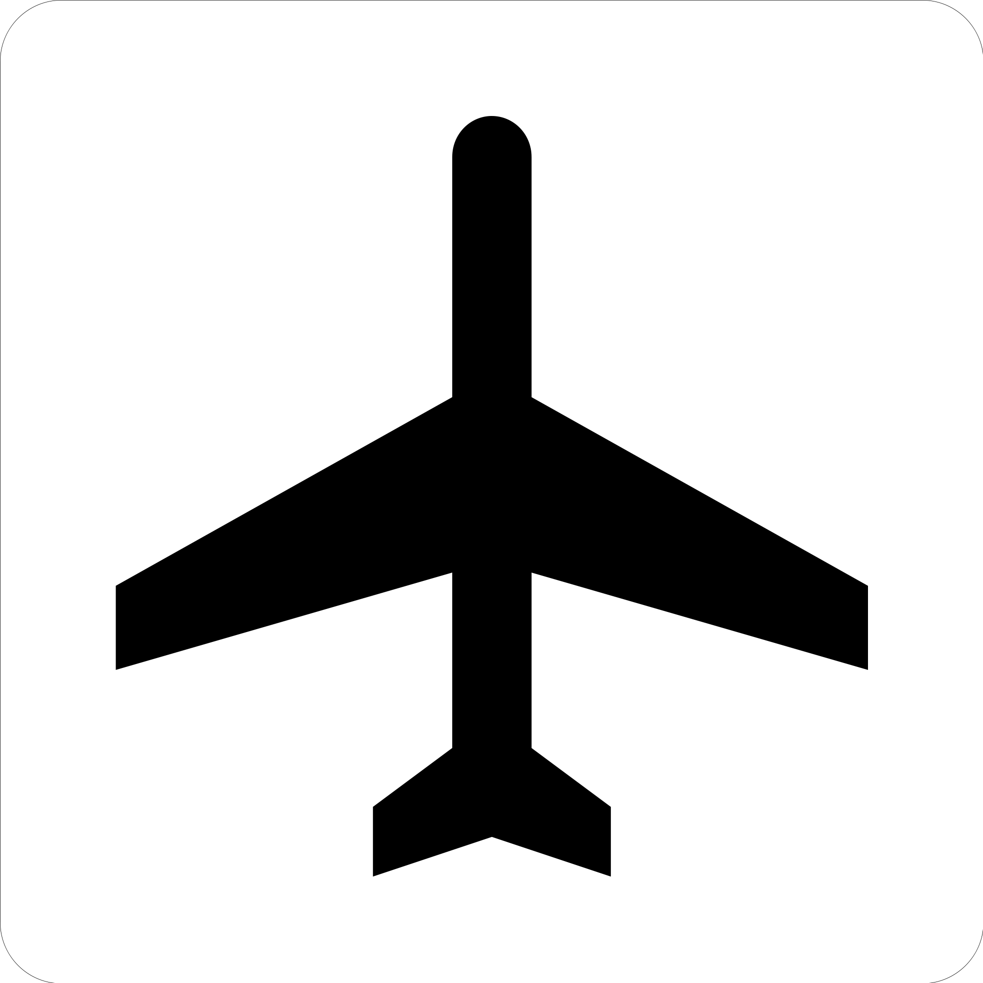 Open - Plane Icon Png (2000x2000), Png Download