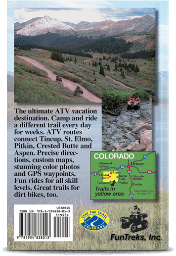 Pg Atv Taylor Park Colorado Back - All Terrain Vehicles Trails Guide: Colorado : Taylor (700x625), Png Download