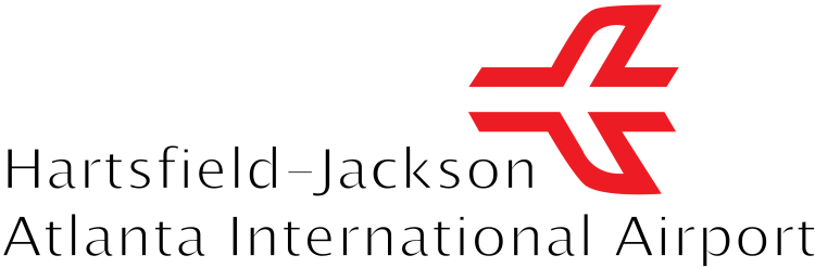 Atl Airport Logo - Atlanta Airport Logo Png (750x247), Png Download