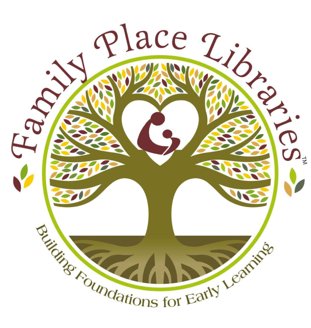 Family Place Libraries Logo (1239x1306), Png Download