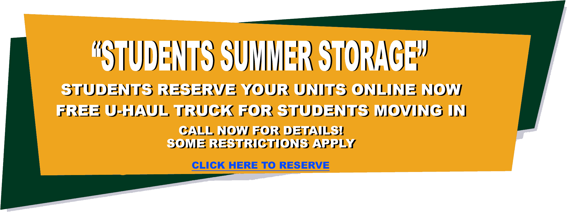 Free Rental Truck At Move In - Parallel (2868x1045), Png Download