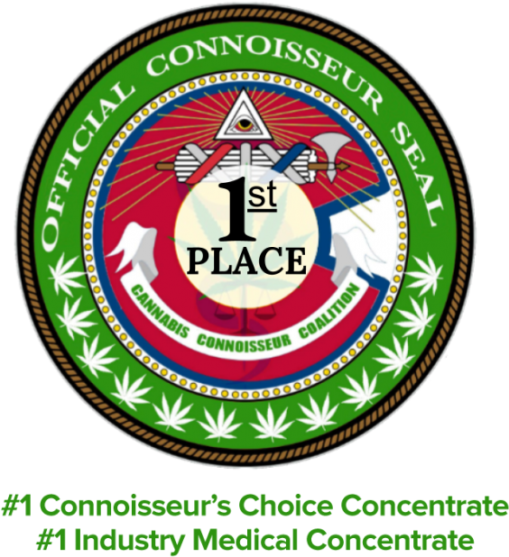Find Us On Weedmaps - Great Seal Of Colorado Magnet (600x646), Png Download
