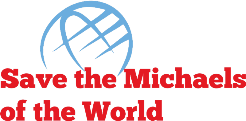 Michaels - Logo - Save The Michaels Of The World (800x409), Png Download