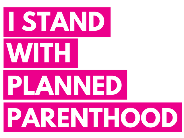 Stand With Planned Parenthood Sticker (1000x1000), Png Download