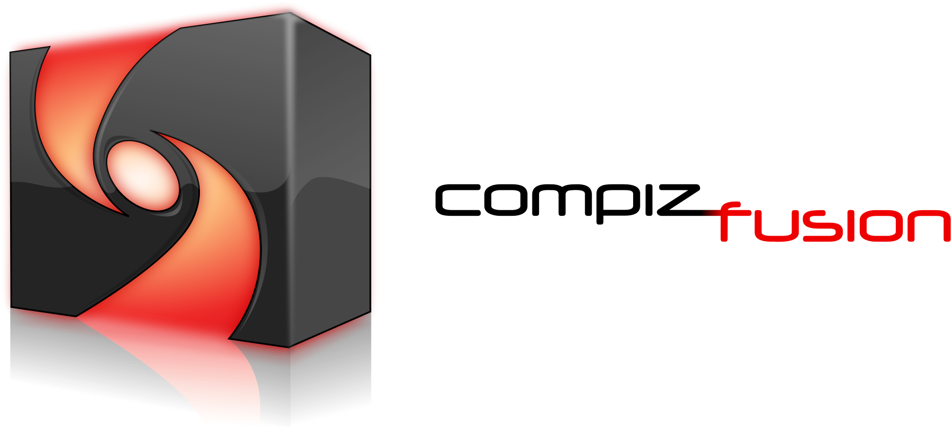 Open - Compiz Logo Svg (2000x853), Png Download