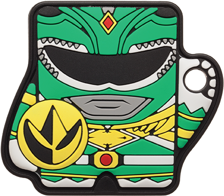 Green Ranger Green Ranger - Power Rangers Dragonzord Morpher Fcg Chrome Rock Star (476x420), Png Download