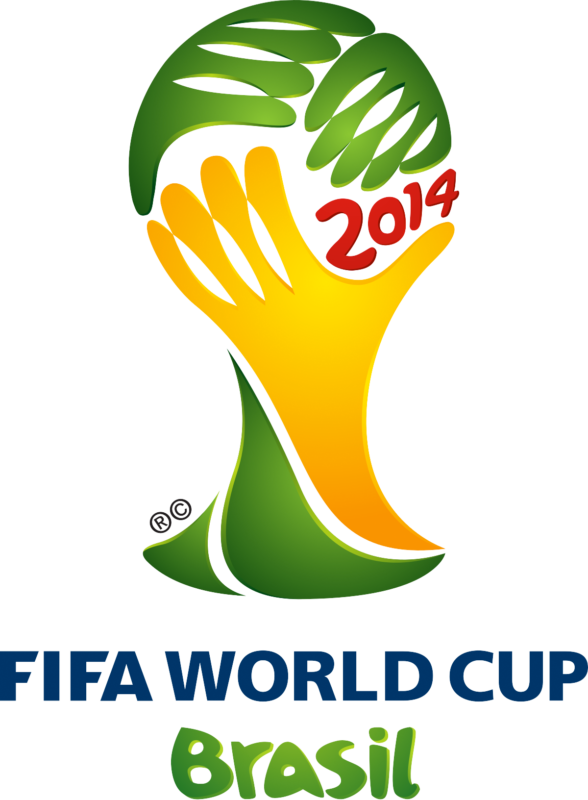2014 Fifa World Cup Brazil - South Africa World Cup Logo (588x800), Png Download