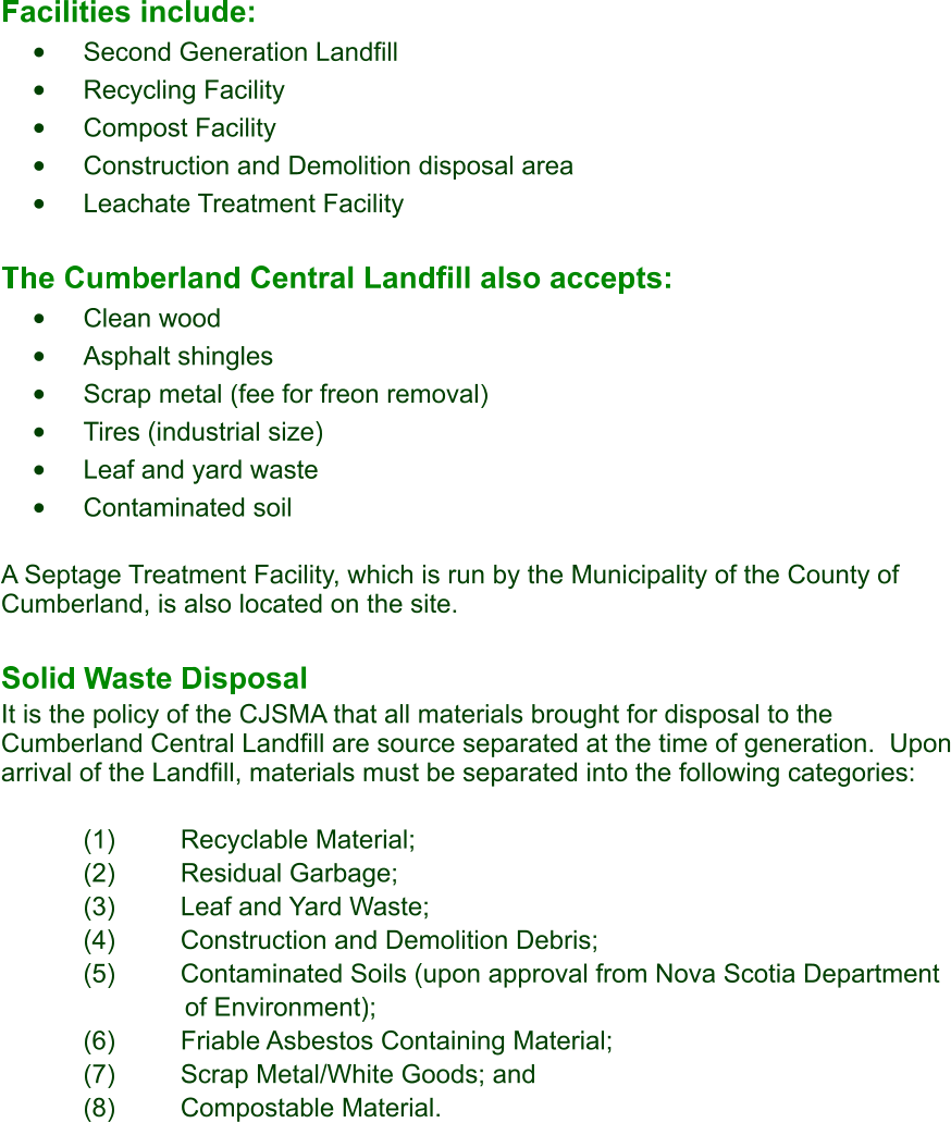 Cumberland Joint Services Management Authority Cumberland - Central Landfill (874x1032), Png Download