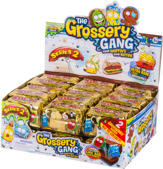 The Crossery Gang S2 Surprise Pack Yucky Bar - Grossery Gang Series 2 Yuck Bar Surprise Pack (600x600), Png Download