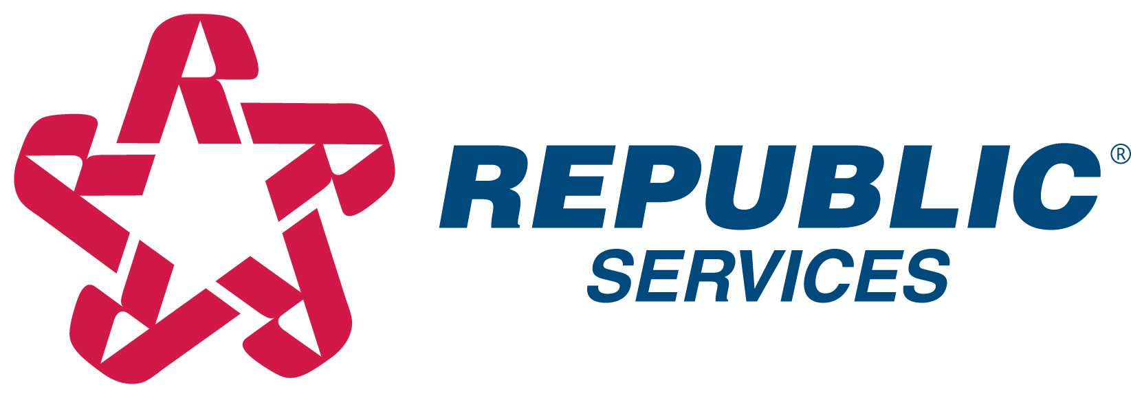 Republic Services, Inc - Republic Services Logo (1645x579), Png Download
