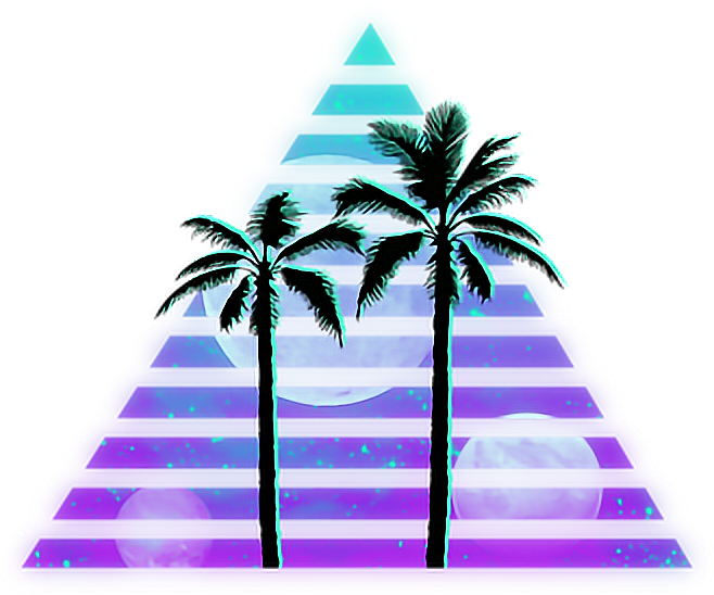 Palm Tree Silhouette Clip Art (658x548), Png Download