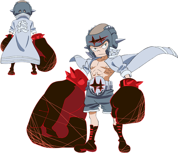 立ち絵 - Kill La Kill Takaharu Fukuroda (620x540), Png Download