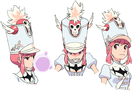 Nonon Jakuzure Cartoon Mammal Vertebrate Nose Head - Kill La Kill Nonon Png (440x340), Png Download