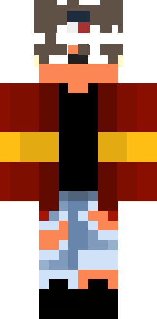 50 Likes - Tbnr Wife Minecraft Skin (321x651), Png Download