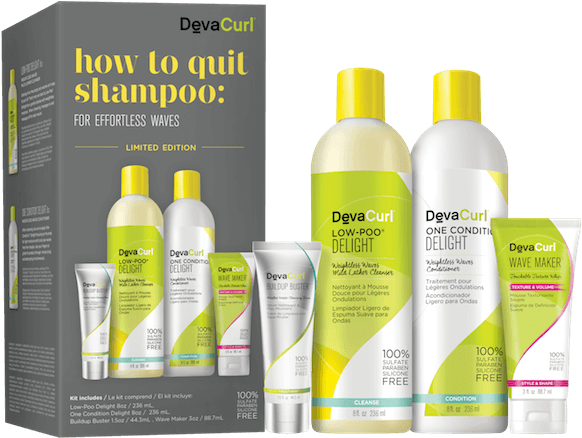 Wavy Product - Devacurl Wavy Hair Care Holiday Shampoo And Conditioner (800x800), Png Download