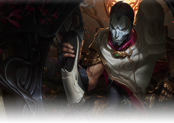 Jhin Guide Ad] Cách Lên Đồ Jhin Ad Chí Mạng Và - League Of Legends Skt T1 Jhin (705x500), Png Download