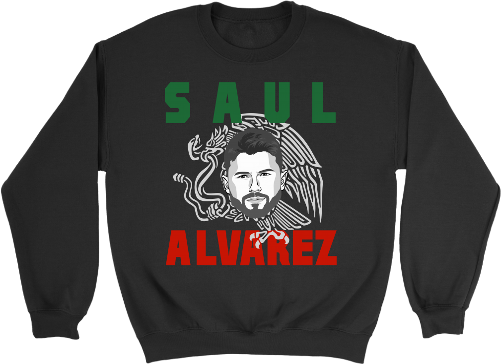 Canelo Alvarez Eagle Face Sweatshirt - Shirt (1024x1024), Png Download