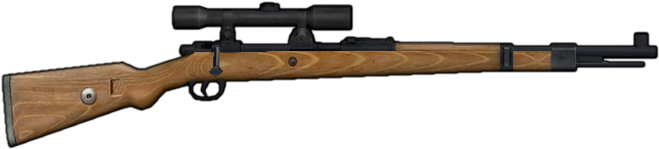 K98 Dods - World War 1 Guns Sniper (791x208), Png Download