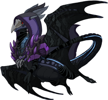 26397755 350 - Villainous Dragon Black Hat (350x350), Png Download