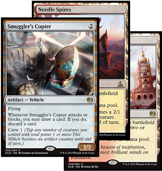 Of Cards In Ticket Value That You Can Rent With This - Smuggler's Copter - Kaladesh - Magic The Gathering (670x410), Png Download