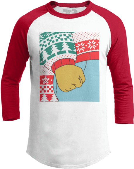 Arthur Fist - Meme - Shirt Rock Around The Christmas Tree (600x600), Png Download