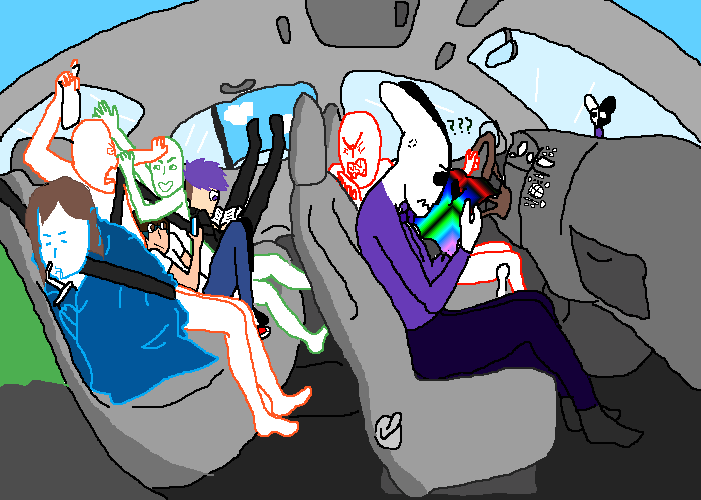 Would You Shut Up *arthur Fist Meme* - Cartoon (1400x1000), Png Download