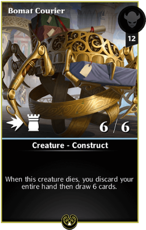 Wizards Of The Coast Magic The Gathering: Bomat Courier (300x475), Png Download