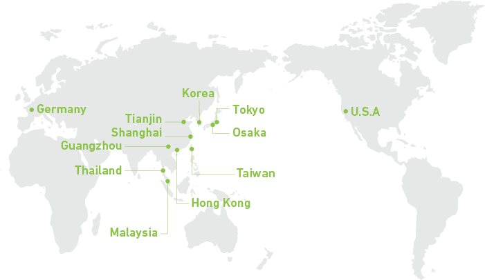 For The Tape Business As Well, We Exploit Group's Network - World Map (701x406), Png Download