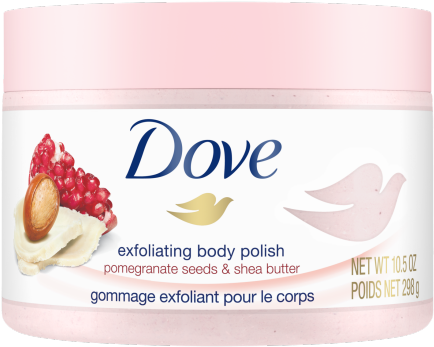 Dove Exfoliating Body Polish (459x460), Png Download
