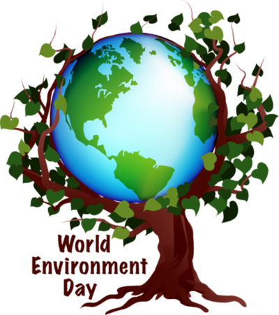 Hardik On Twitter - World Environment Day Clipart (400x451), Png Download