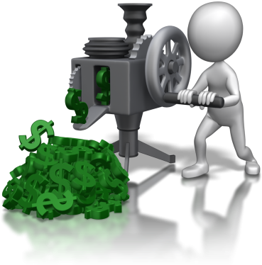 How To Make Money Online - Making Money (400x400), Png Download