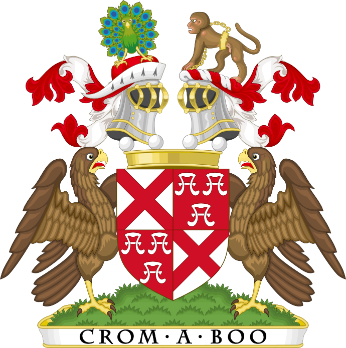 Coat Of Arms Of The Baron De Ros - Ros (690x695), Png Download
