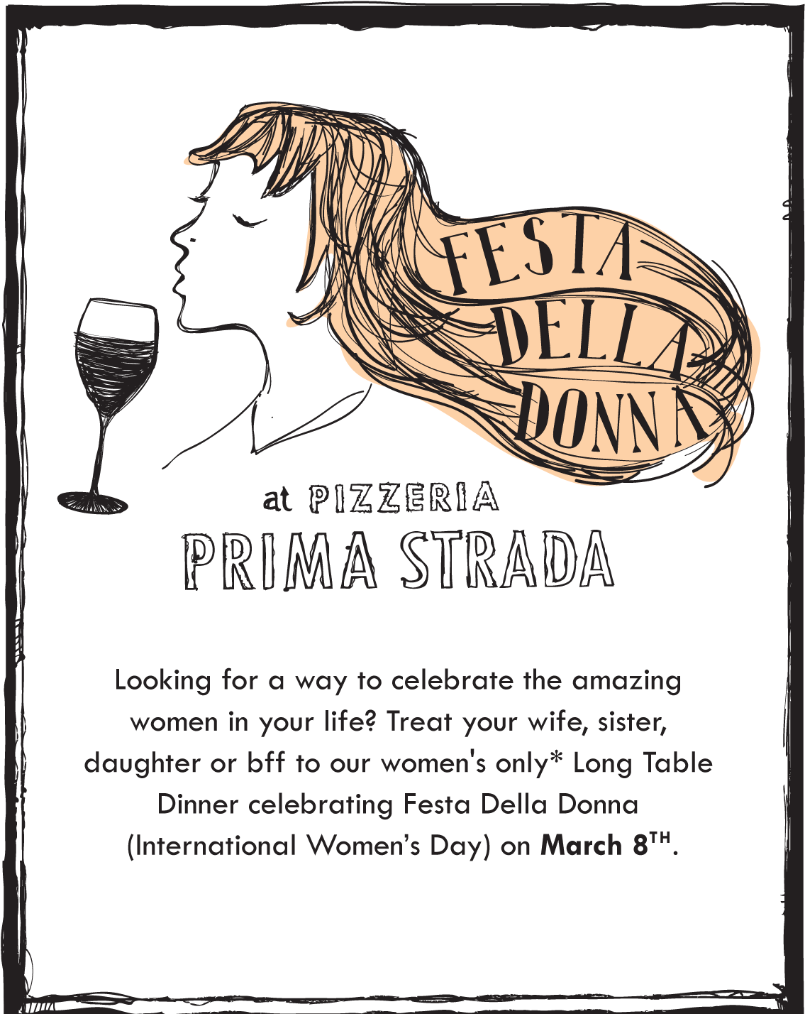 Festa Della Donna - Women's Day Food Offers (1149x1436), Png Download
