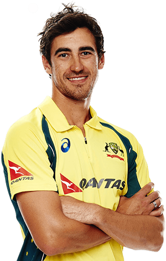 Player - Mitchell Starc Png (350x509), Png Download