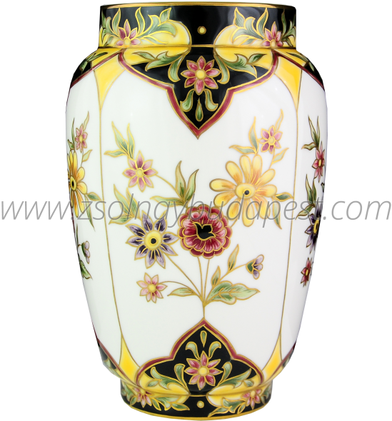 Download Hd Antique Style Flower Vase With 18k Gold Vase Transparent Png Image Nicepng Com