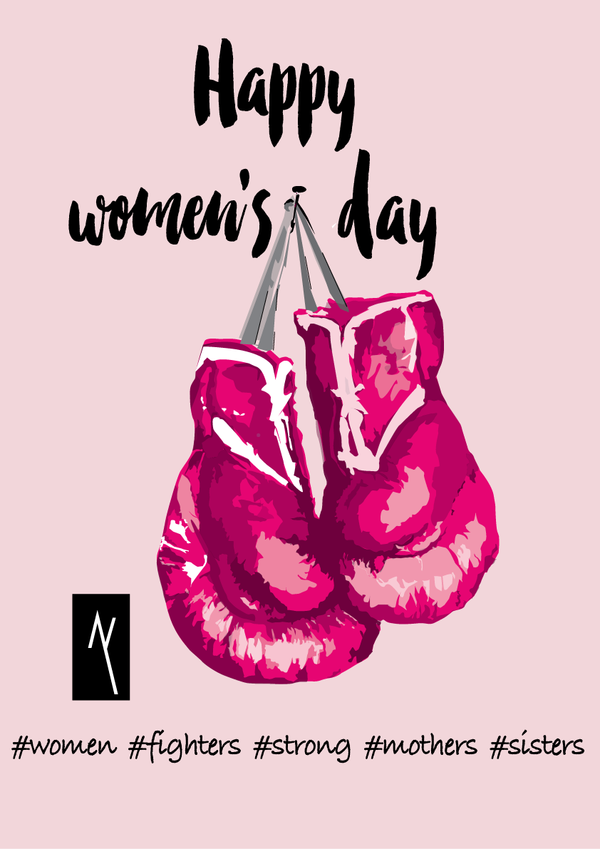 Happy Women Day Feliz Did De La Mujer - International Women's Day (842x1191), Png Download