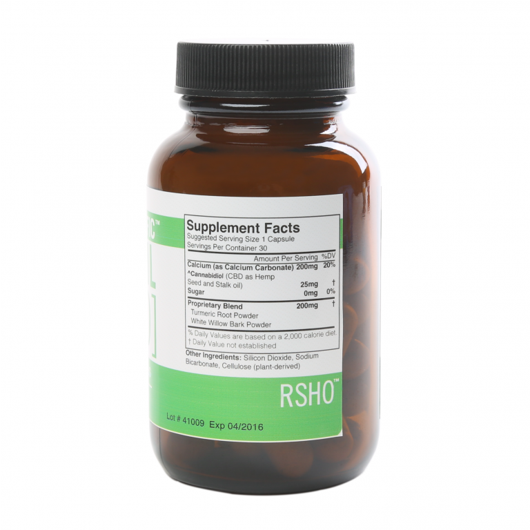 Real Scientific Hemp Oil™ 30 Green Label Capsules Of - Hemp Oil (767x1023), Png Download