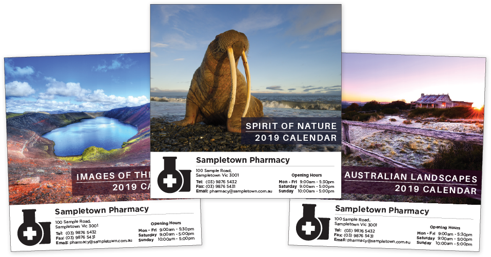 We Offer Three Beautifully Designed Calendar Options - Calendar 2019 Sample Design (1042x536), Png Download