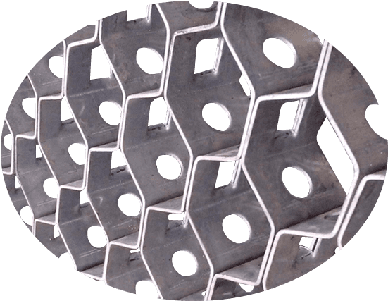 Many Hex Metal Cells - Metal (585x426), Png Download