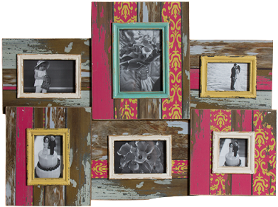 Antique Vintage Photo Frame - Vintage Multi Photo Frames (400x400), Png Download