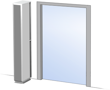Air Curtains Door Rv (350x350), Png Download