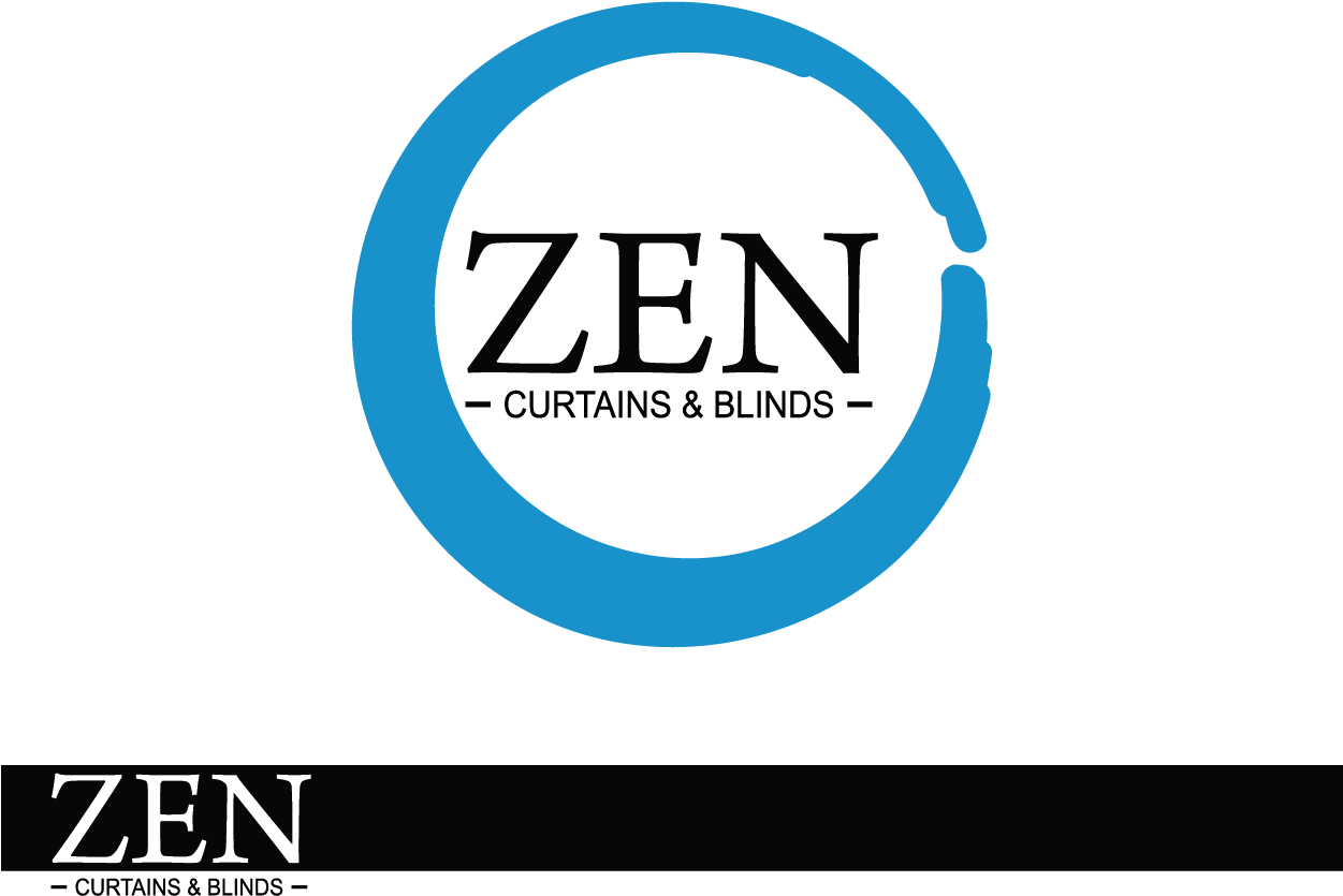 Logo Design By Smdhicks For Zen Curtains & Blinds - Circle (1250x938), Png Download