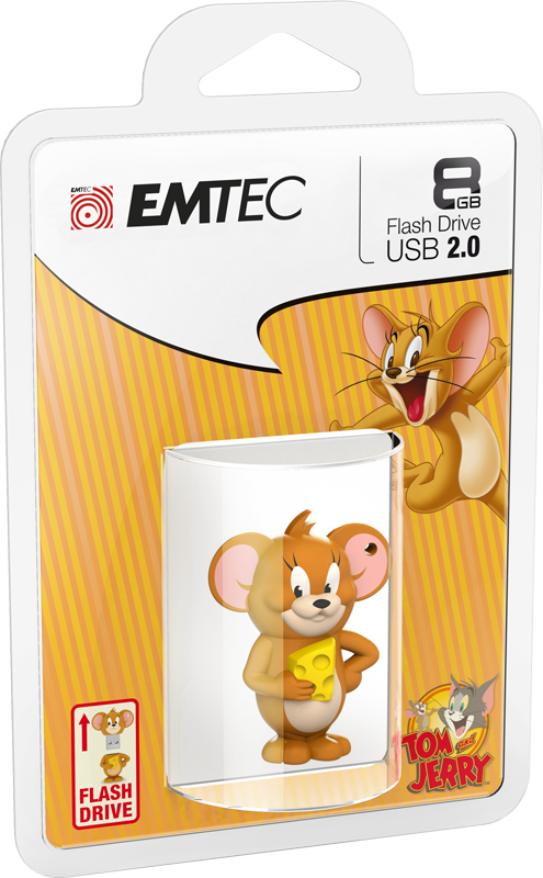 Tom & Jerry, Jerry Cardboard 8gb - Usb Stick (495x800), Png Download