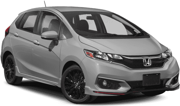 New 2018 Honda Fit Sport Manual - 2018 Honda Fit Sport Black (640x480), Png Download