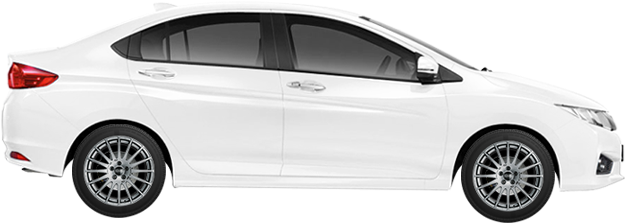 Tyres For Honda City Vehicles - Car Stickering Idea For Honda City (780x350), Png Download