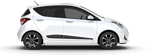 Small Car Range - Hyundai Small Cars (625x245), Png Download