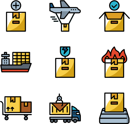 Delivery - Water Pipe Icon (600x564), Png Download