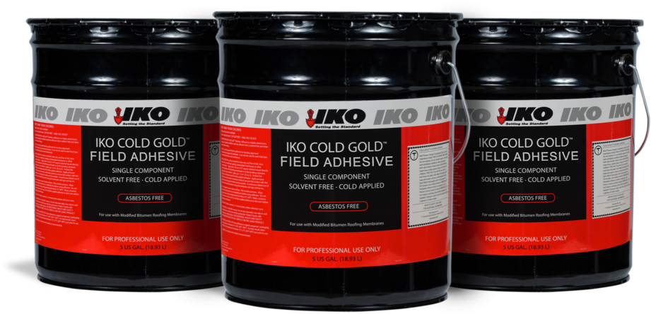 Iko Cold Gold Tm Field Adhesive - Bison (1000x668), Png Download