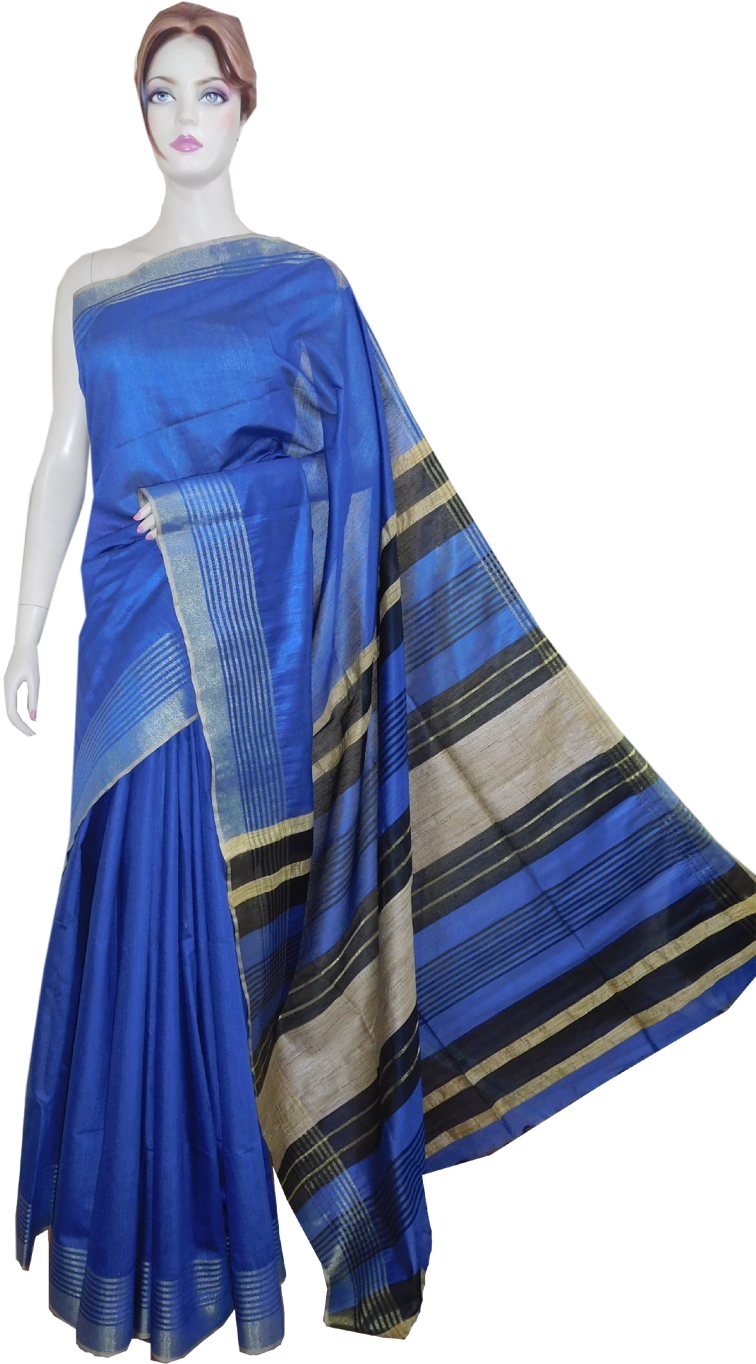 Bhagalpuri Kotta Silk Traditional Hand Weaving Saree - Bhagalpuri Silk (1200x1412), Png Download