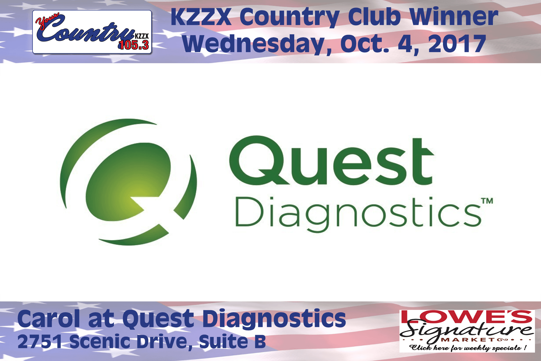 Kzzxcountryclub - Quest Diagnostics Logo Png (1800x1200), Png Download
